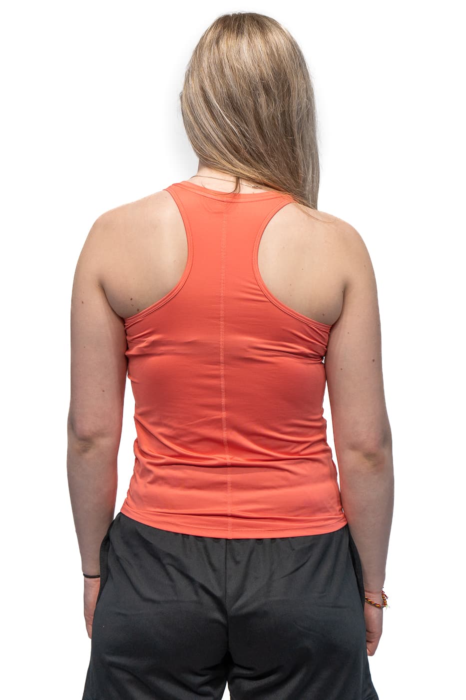 Nike Dri-fit One Singlet Dames Koraal Xs/34 thumbnail 4