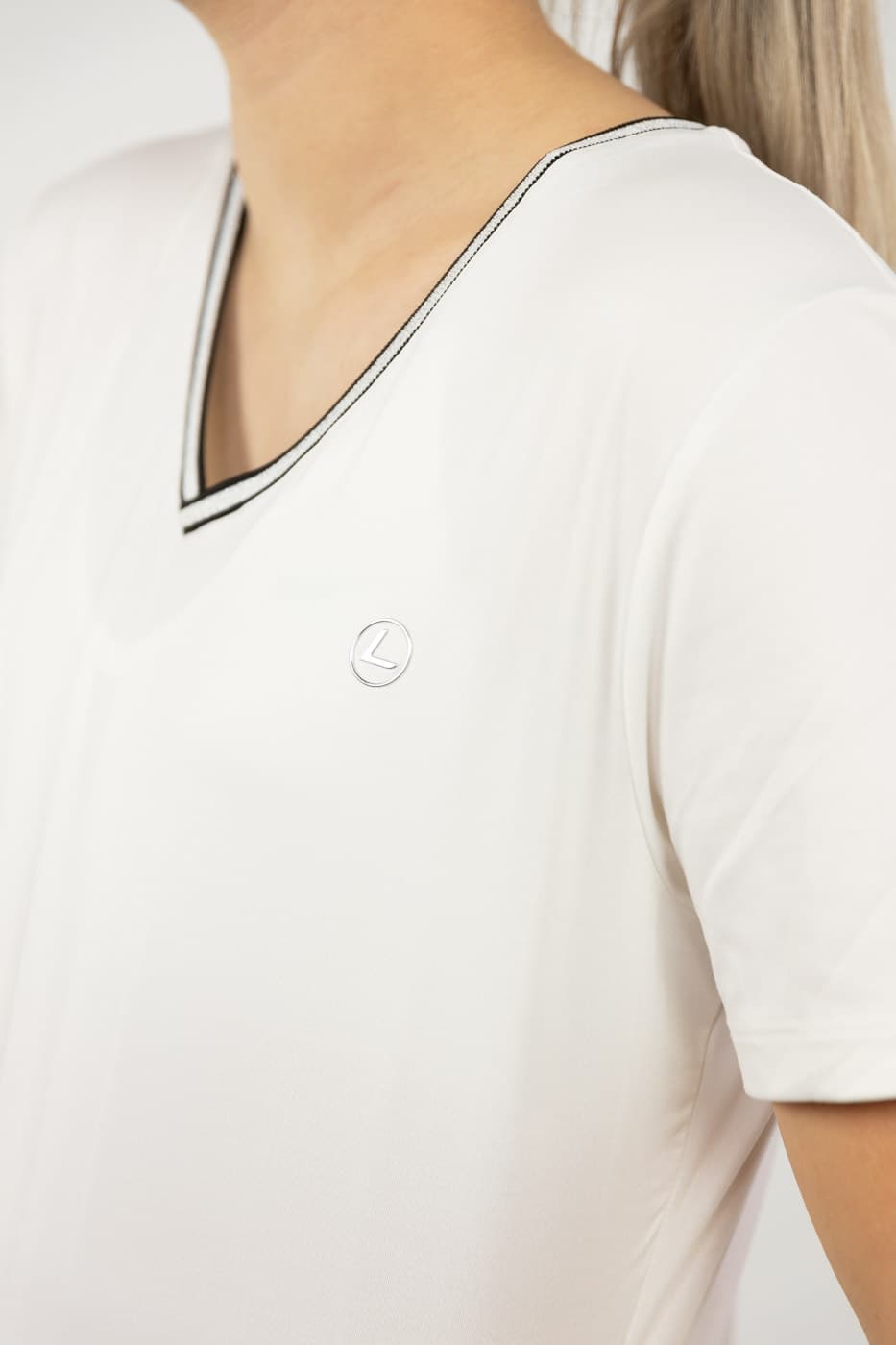 Luhta Honko Casaul T-shirt Dames Wit L/40 thumbnail 2