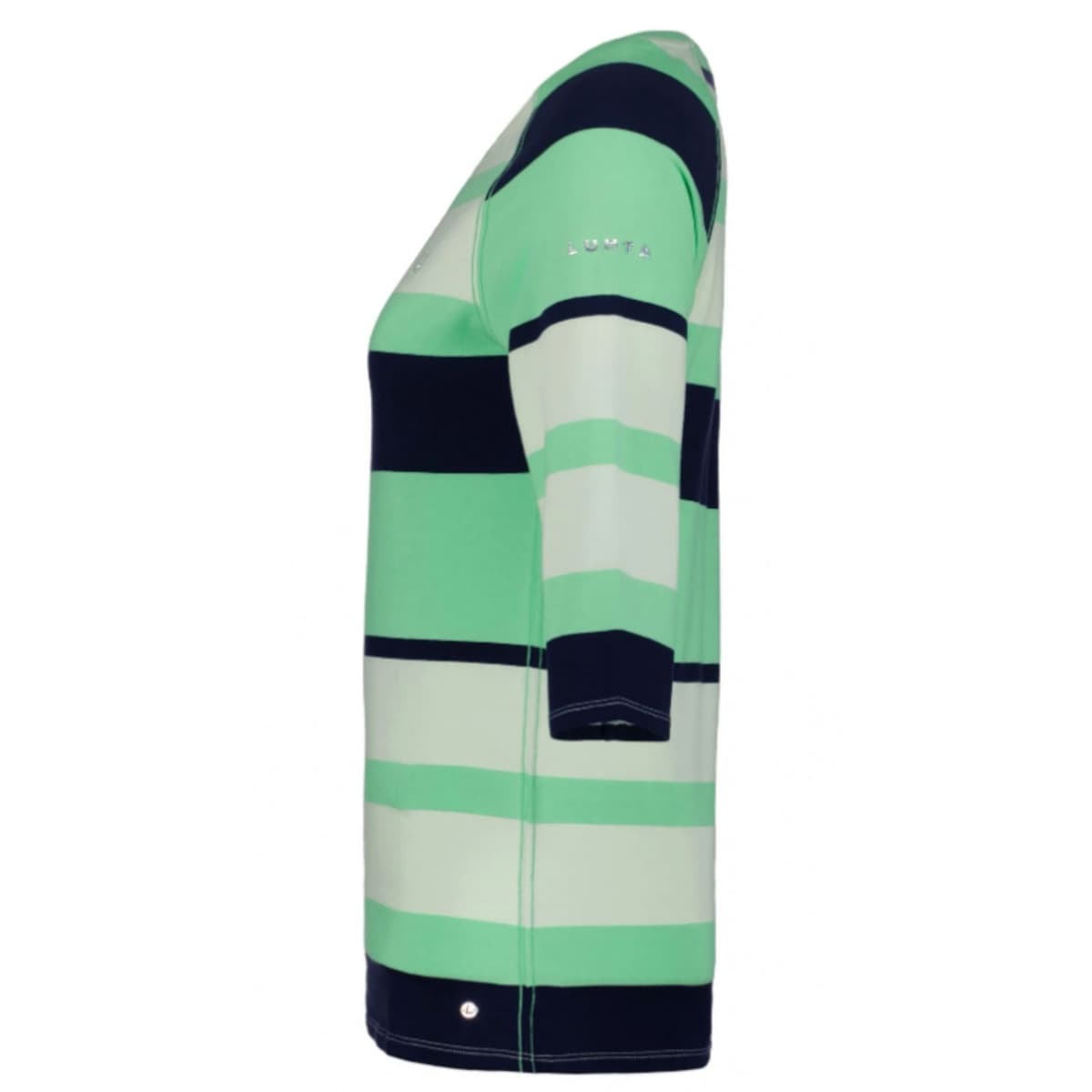 Luhta Hadli Casaul T-shirt Dames Groen M/38 thumbnail 3