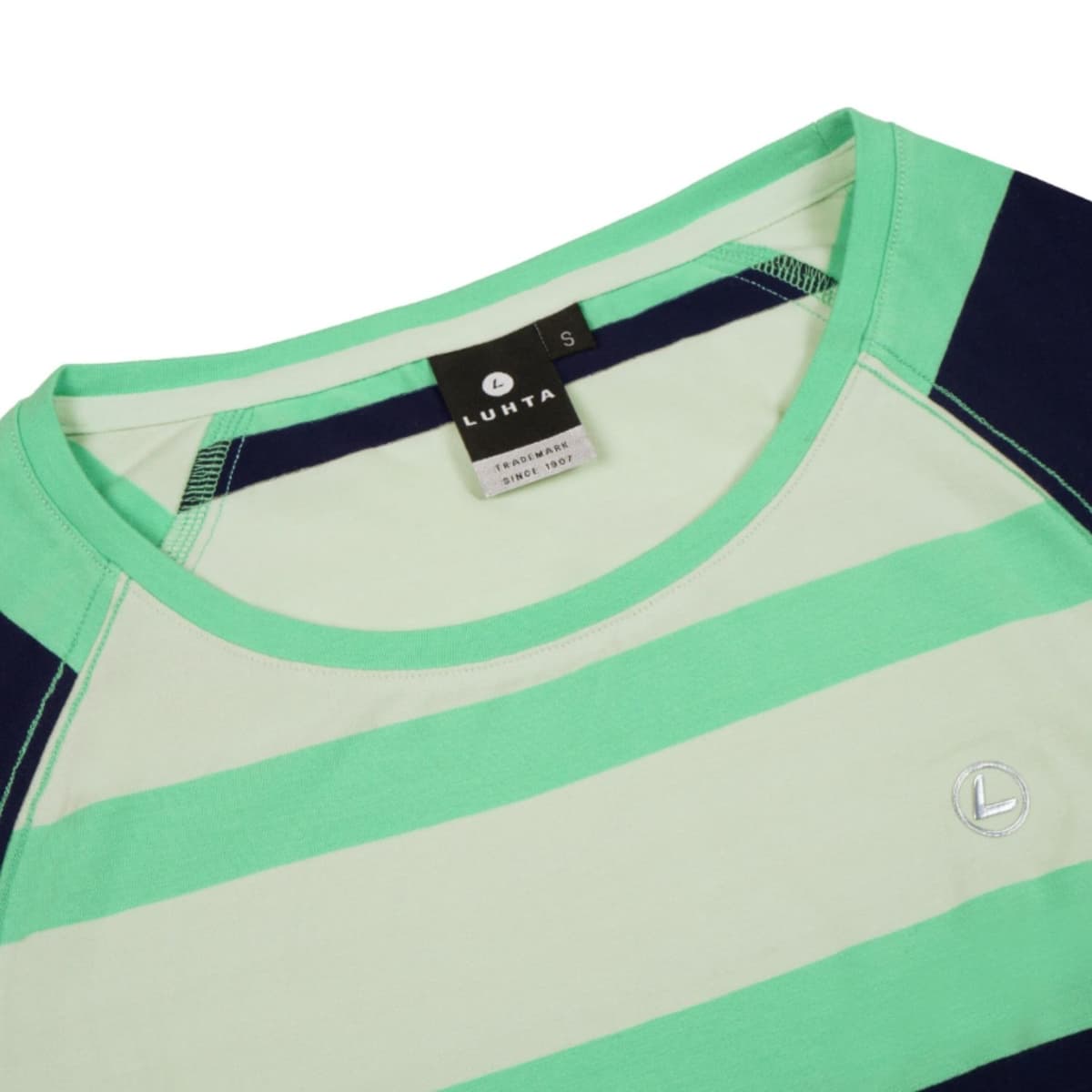 Luhta Hadli Casaul T-shirt Dames Groen M/38 thumbnail 2