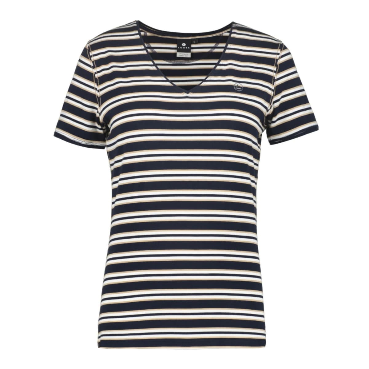 Luhta Kivihaka Casaul T-shirt Dames Donkerblauw 2xl/44