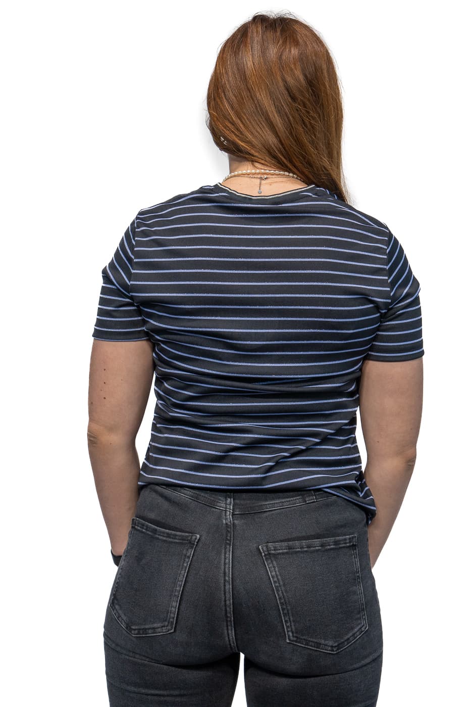 Luhta Holttila Casaul T-shirt Dames Donkerblauw M/38 thumbnail 4