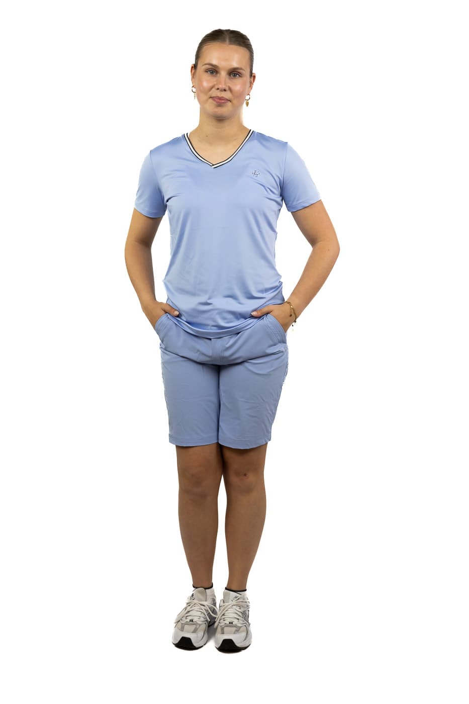 Luhta Honko Casaul T-shirt Dames Lila M/38