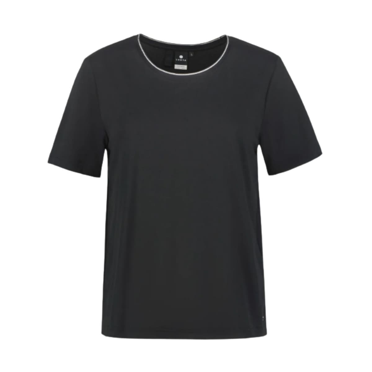 Luhta Inkula Casaul T-shirt Dames Zwart L/40