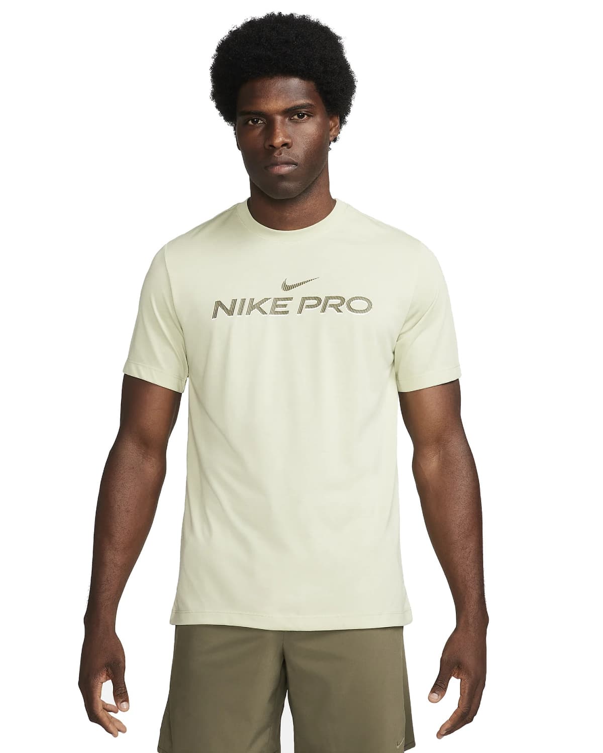 Nike Dri-fit Fitness Sportshirt Heren Groen M