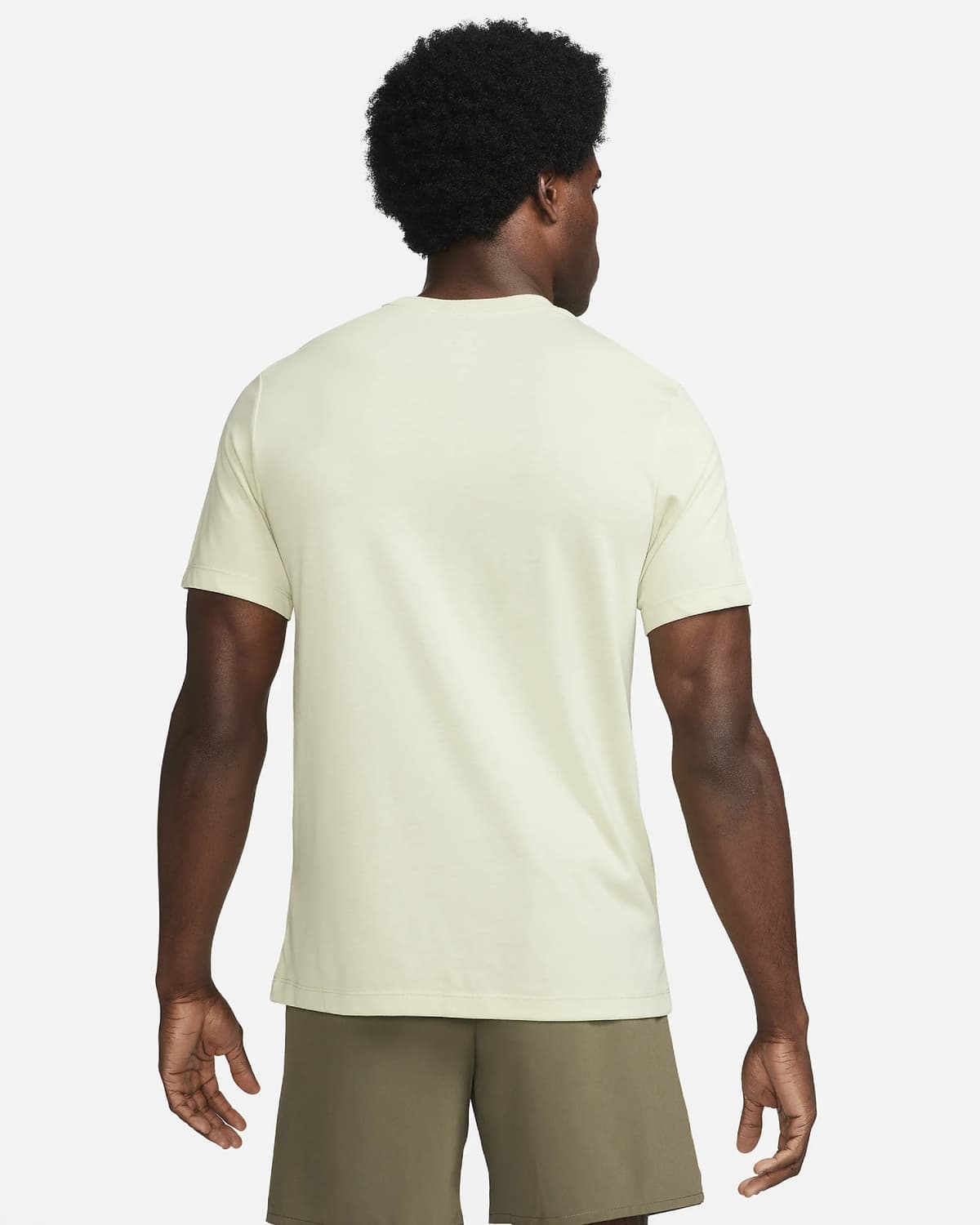 Nike Dri-fit Fitness Sportshirt Heren Groen M thumbnail 4