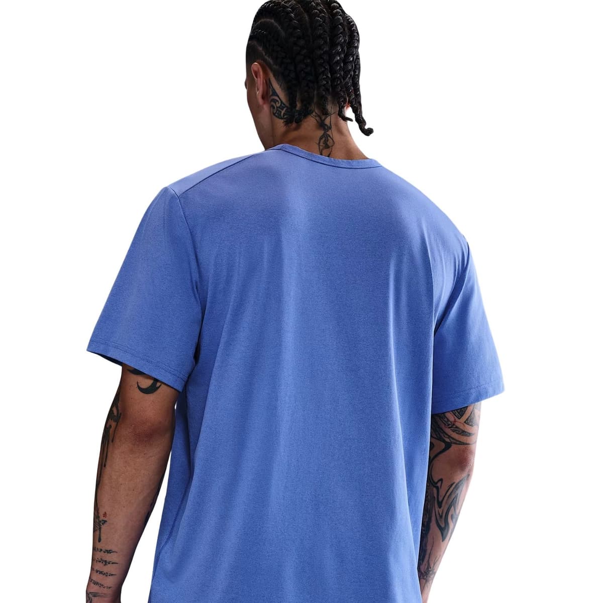 Nike Dri-fit Hyverse Sportshirt Heren Blauw S thumbnail 5