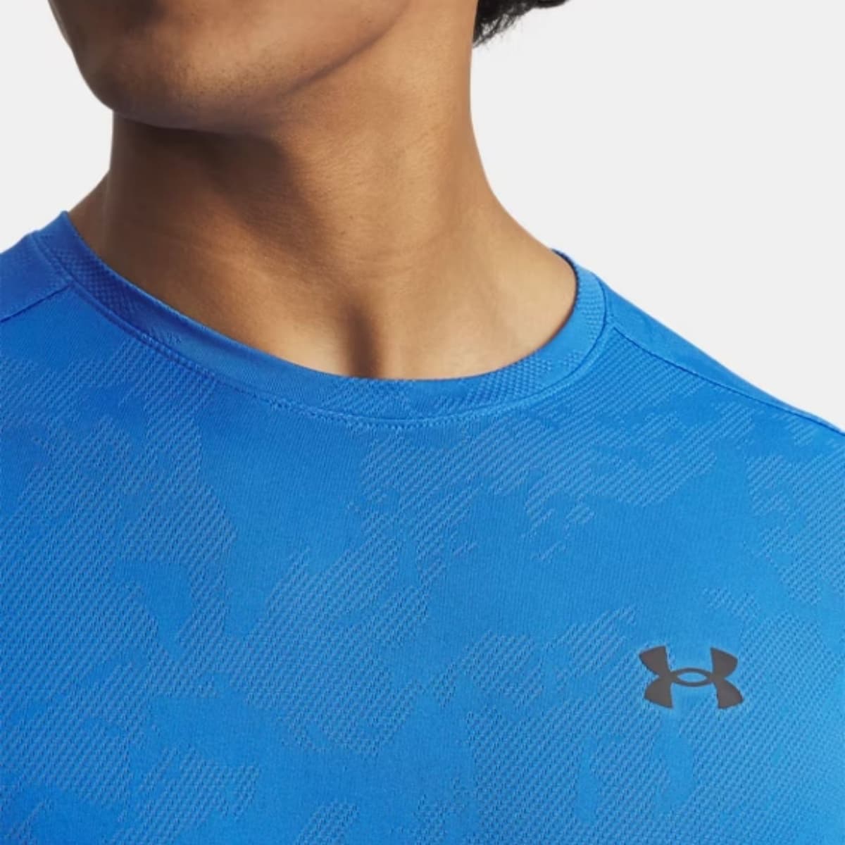 Under Armour Tech Vent Jacquard Sportshirt Heren Blauw S thumbnail 2