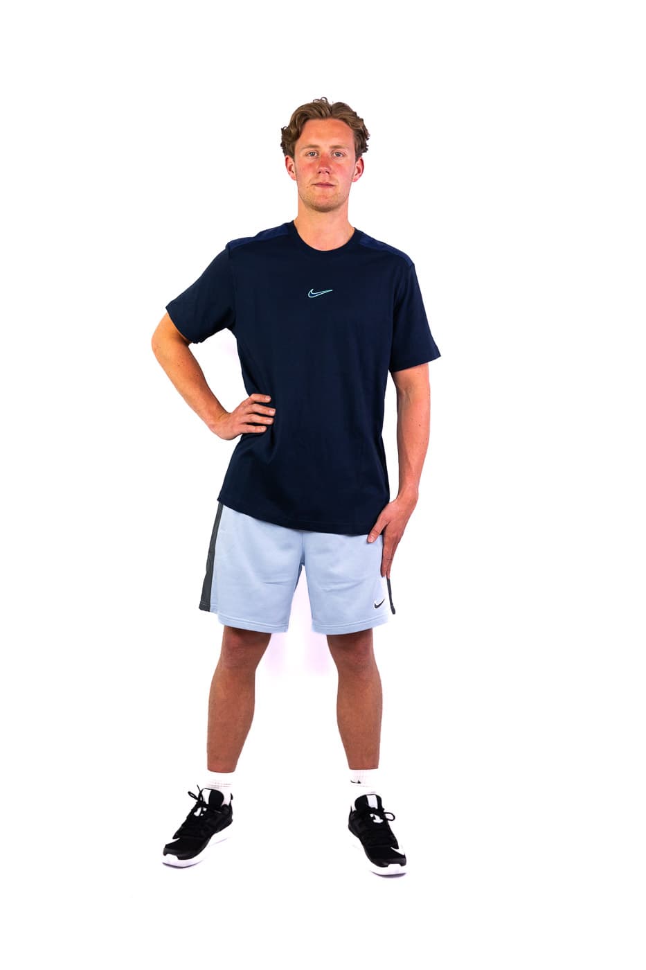 Nike Graphic Sportshirt Heren Donkerblauw M thumbnail 5