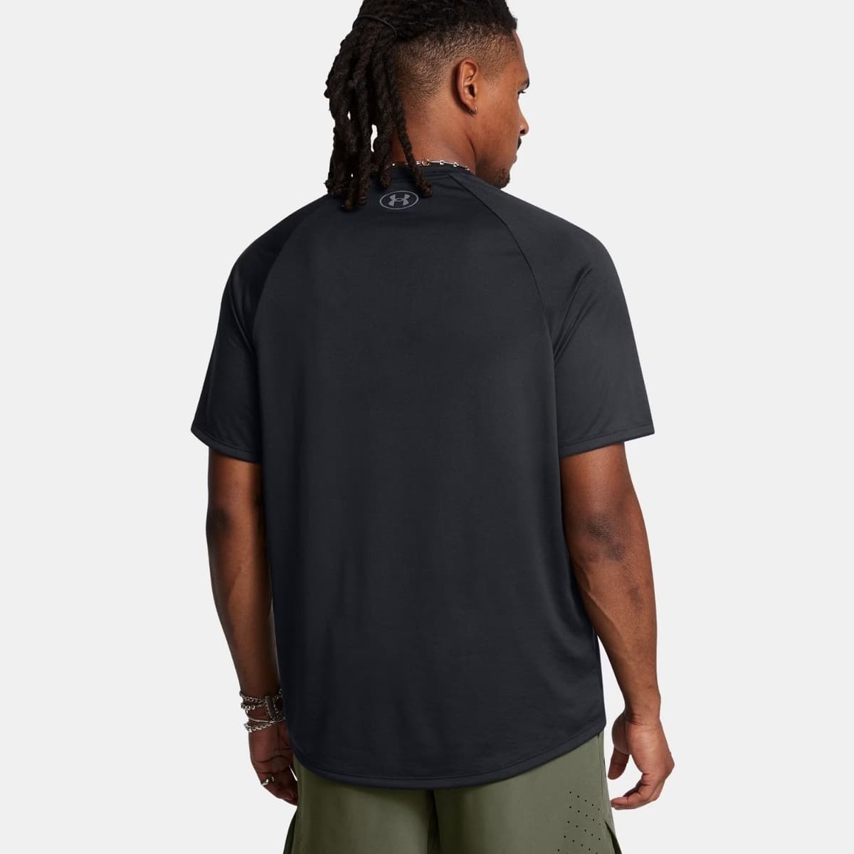 Under Armour Tech 2.0 Ss Sportshirt Heren Zwart 2xl thumbnail 6