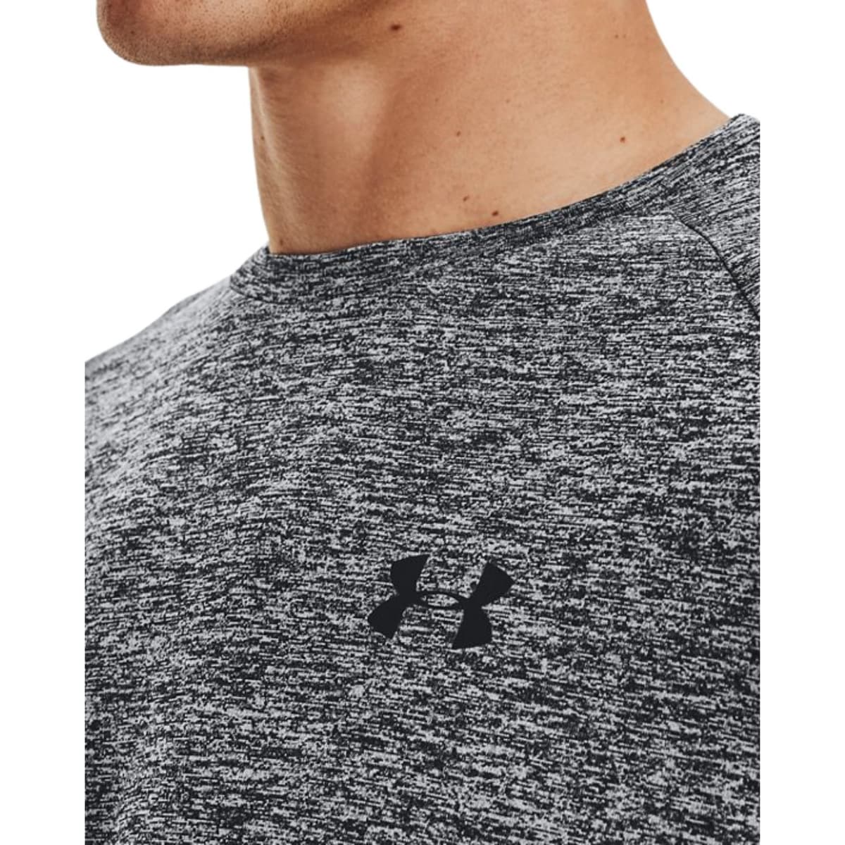 Under Armour Tech 2.0 Ss Sportshirt Heren Zwart L thumbnail 3