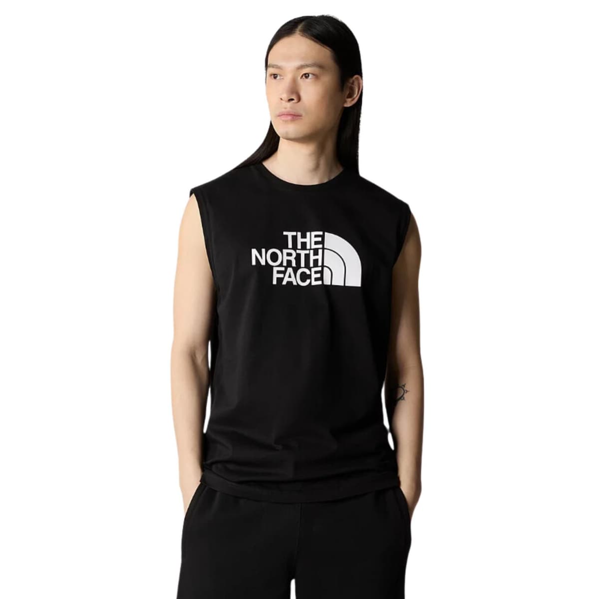The North Face Easy Tank Singlet Heren Zwart M thumbnail 4