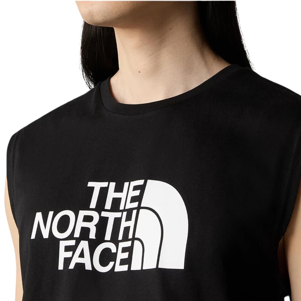 The North Face Easy Tank Singlet Heren Zwart M thumbnail 2