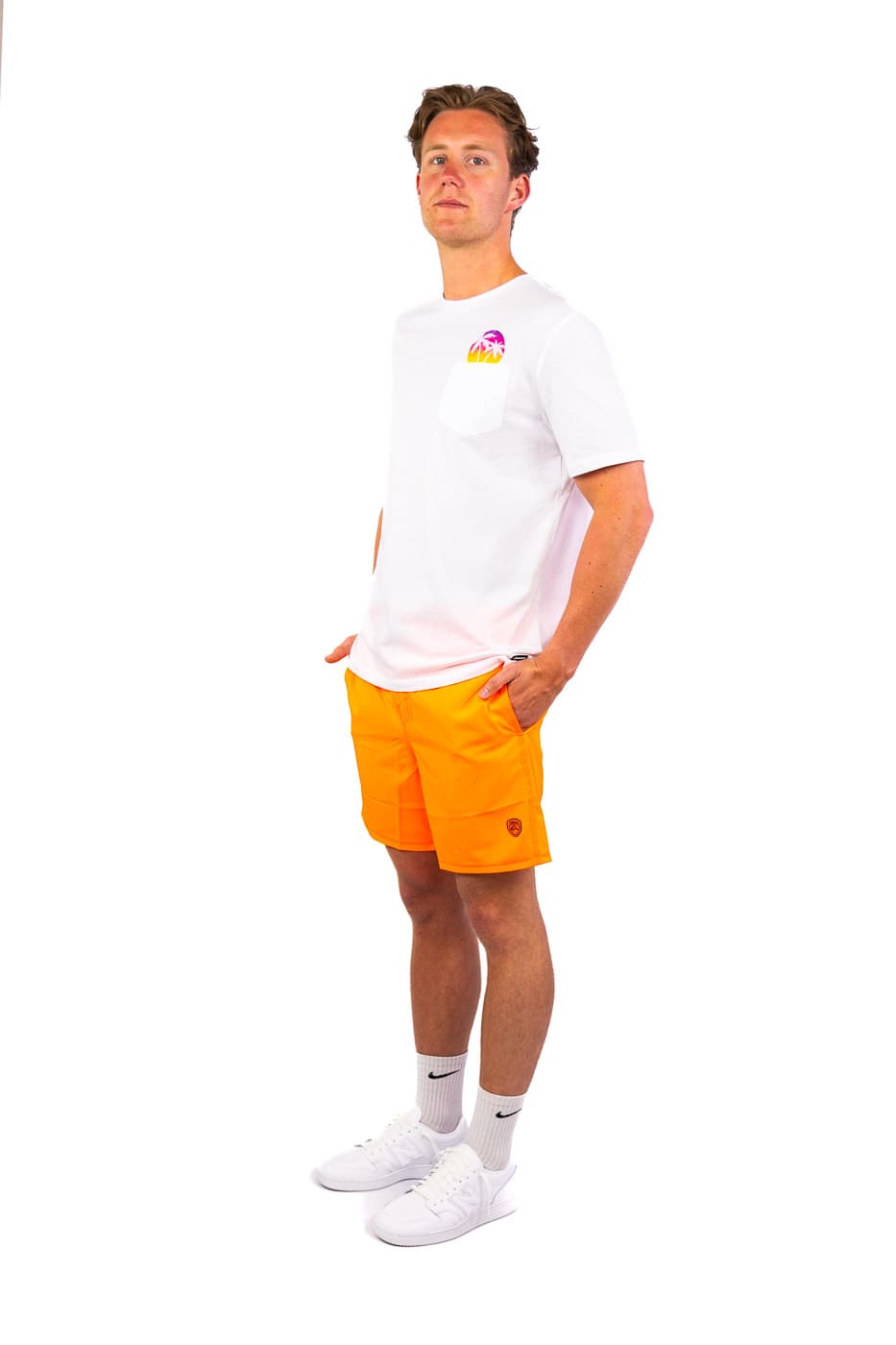 Falcon Laguna Casual T-shirt Heren Wit S thumbnail 5