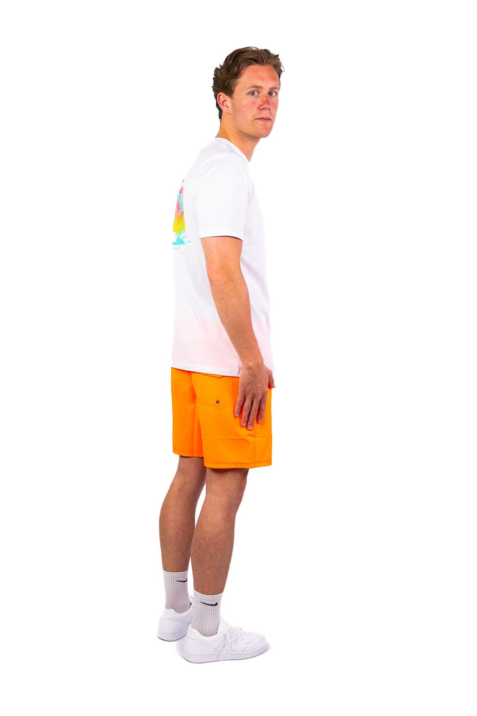 Falcon Laguna Casual T-shirt Heren Wit S thumbnail 3