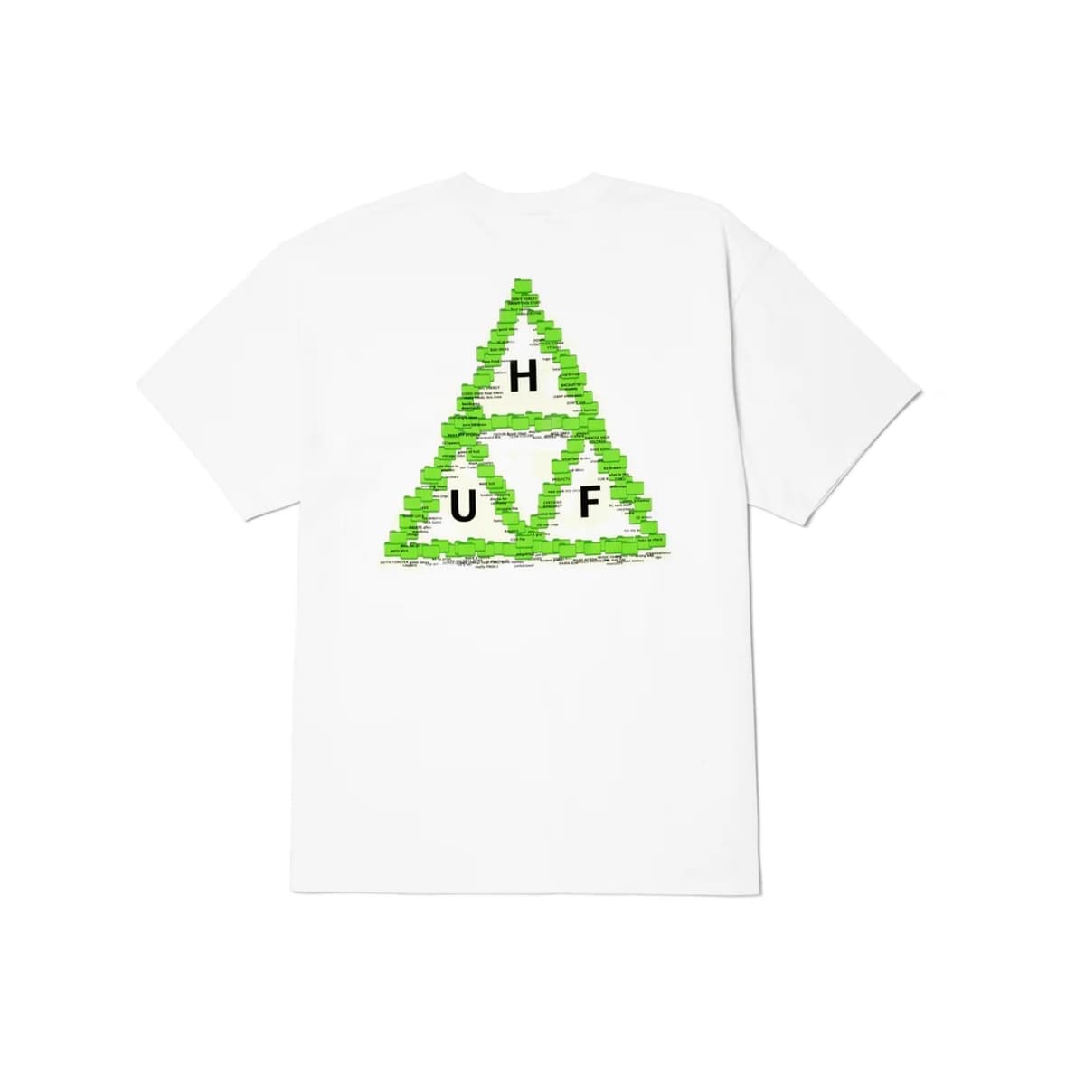Huf Desktop S/s Casual T-shirt Heren Wit Xl thumbnail 2