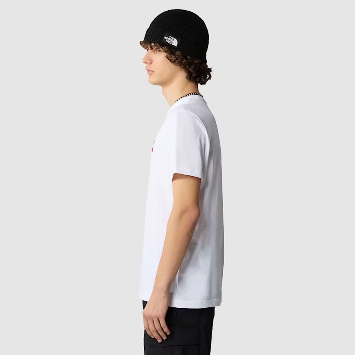 The North Face Ss Never Stop Exploring Casual T-shirt Heren Wit Xl thumbnail 3