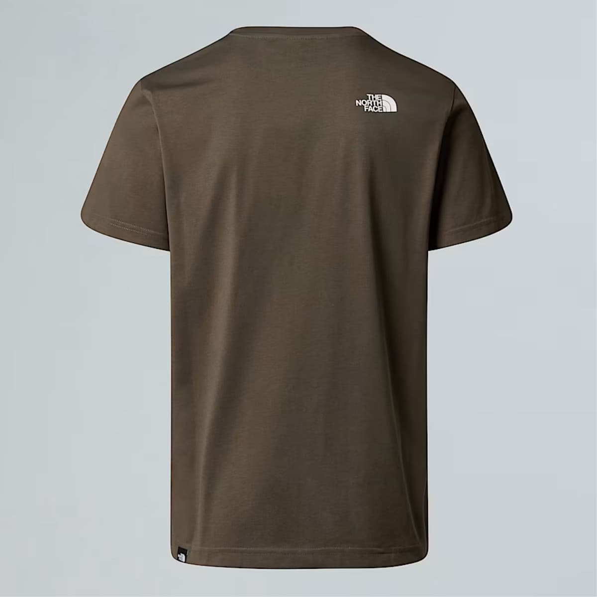 The North Face Ss Simple Dome Casual T-shirt Heren Taupe Dessin Xl thumbnail 2