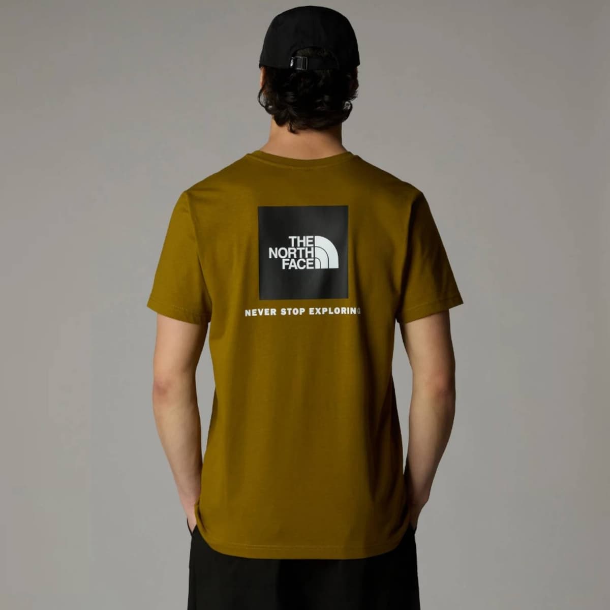 The North Face S/s Redbox Casual T-shirt Heren Bruin L thumbnail 3