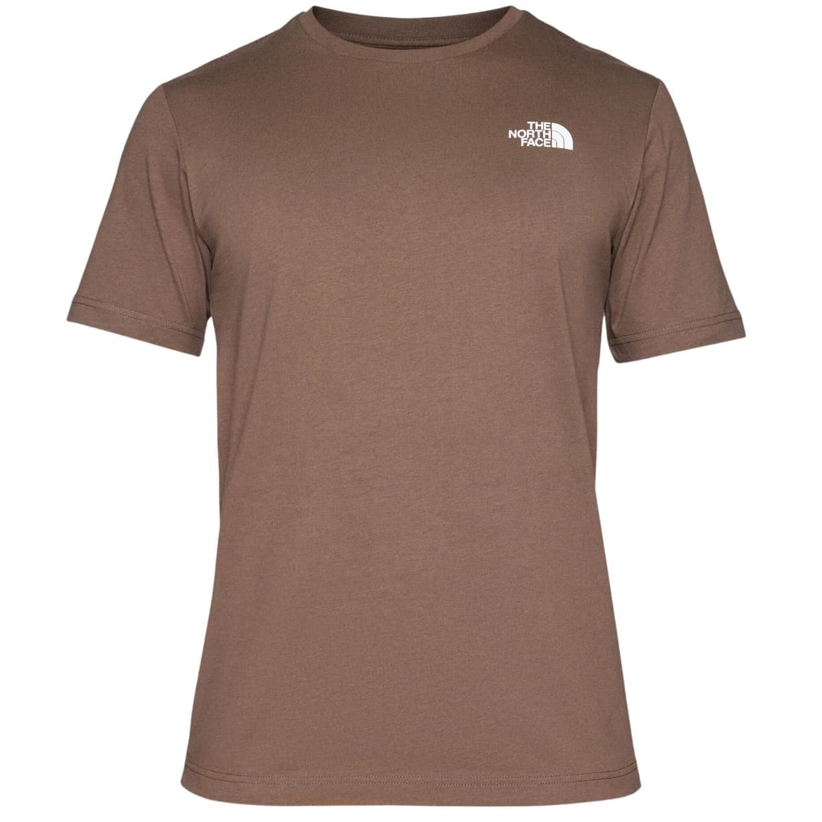 The North Face S/s Redbox Casual T-shirt Heren Bruin Xs