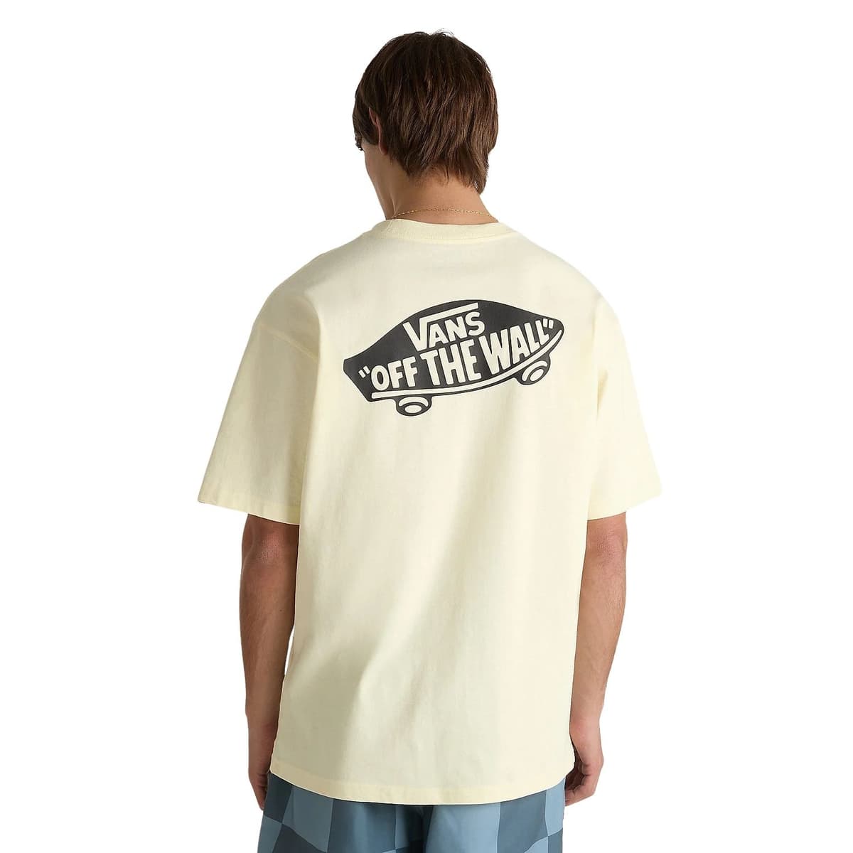 Vans Style 76 Ii Loose Casual T-shirt Heren Beige S thumbnail 5