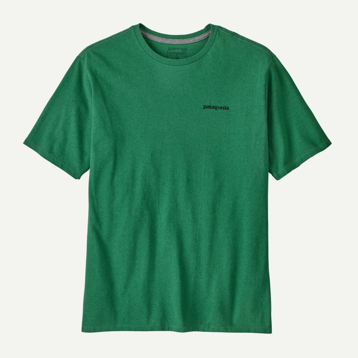 Patagonia P-6 Logo Responsibili Casual T-shirt Heren Groen L thumbnail 3