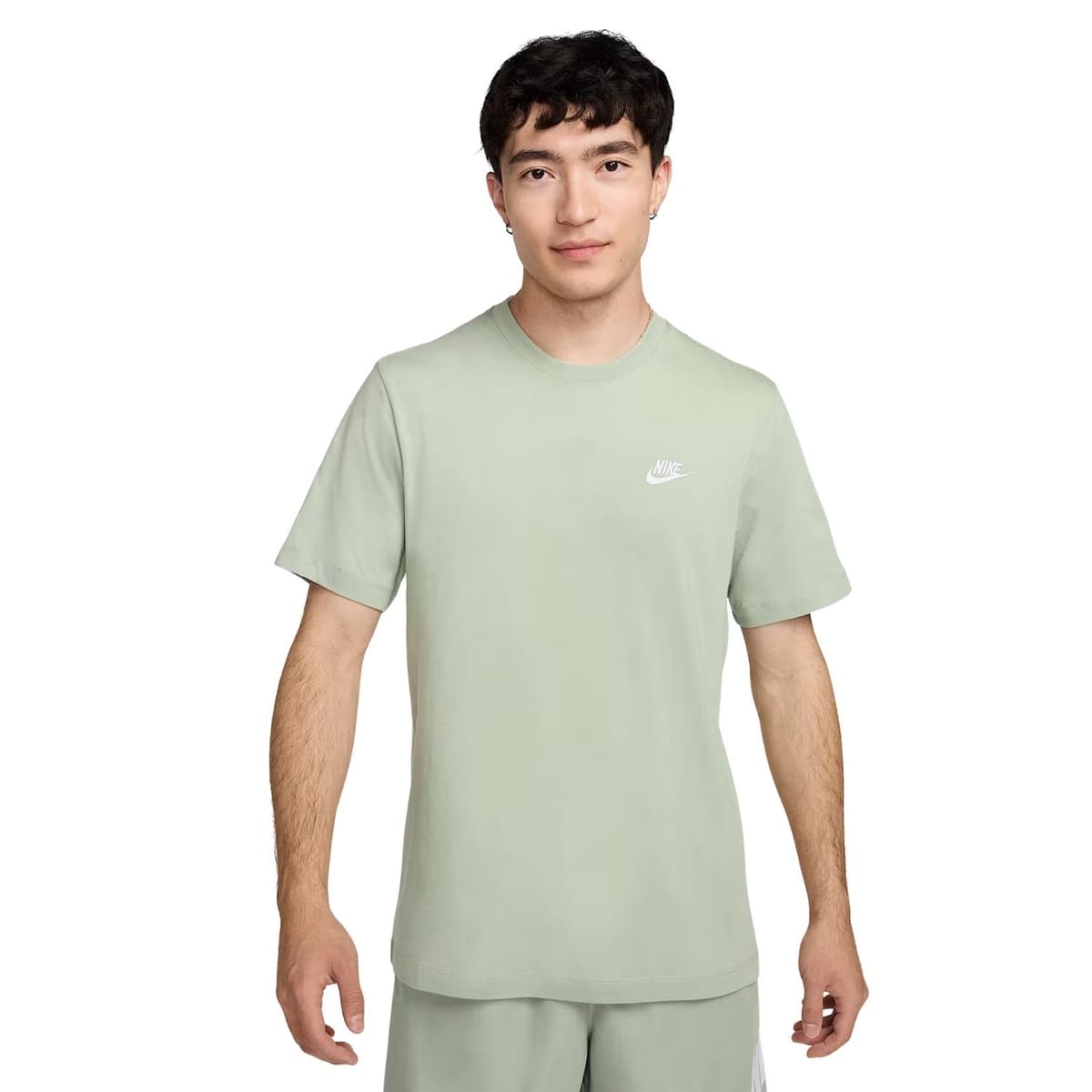 Nike Sportswear Club Casual T-shirt Heren Groen L