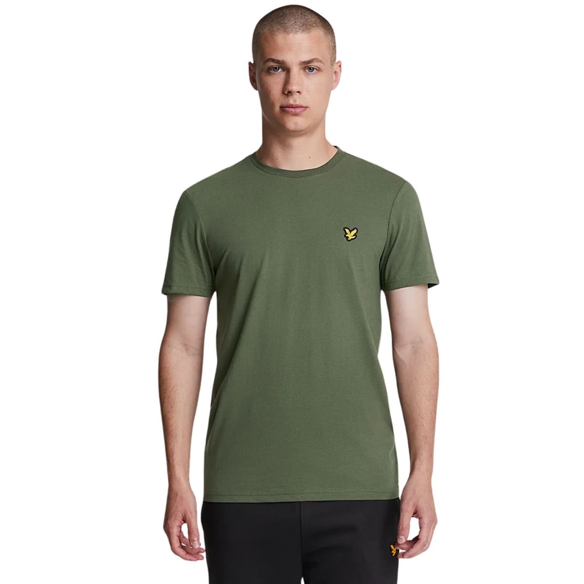 Lyle And Scott Martin Ss Casual T-shirt Heren Groen S thumbnail 5