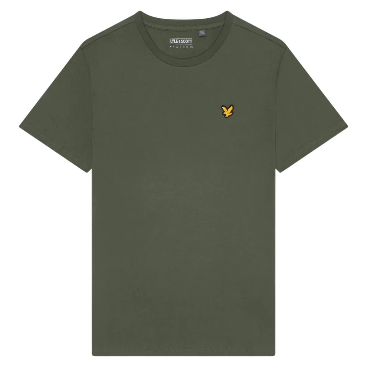 Lyle And Scott Martin Ss Casual T-shirt Heren Groen S thumbnail 2