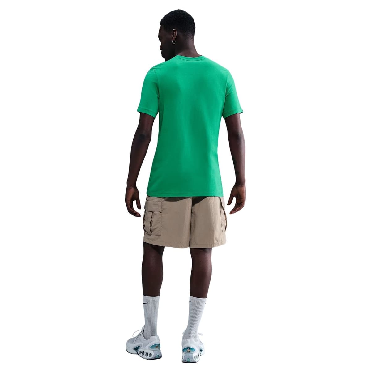 Nike Sportswear Casual T-shirt Heren Groen S thumbnail 2