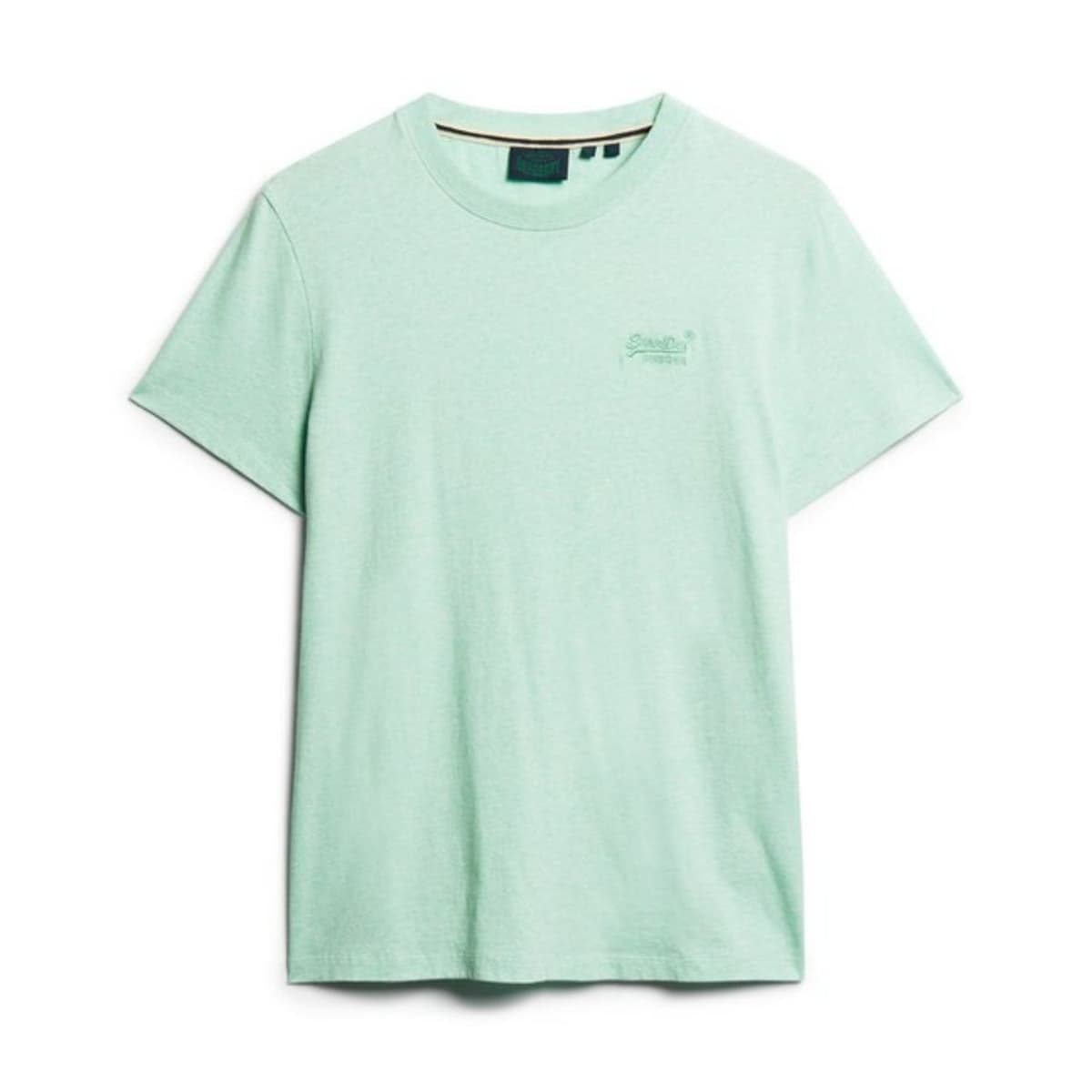Superdry Essential Logo Casual T-shirt Heren Mint S thumbnail 2