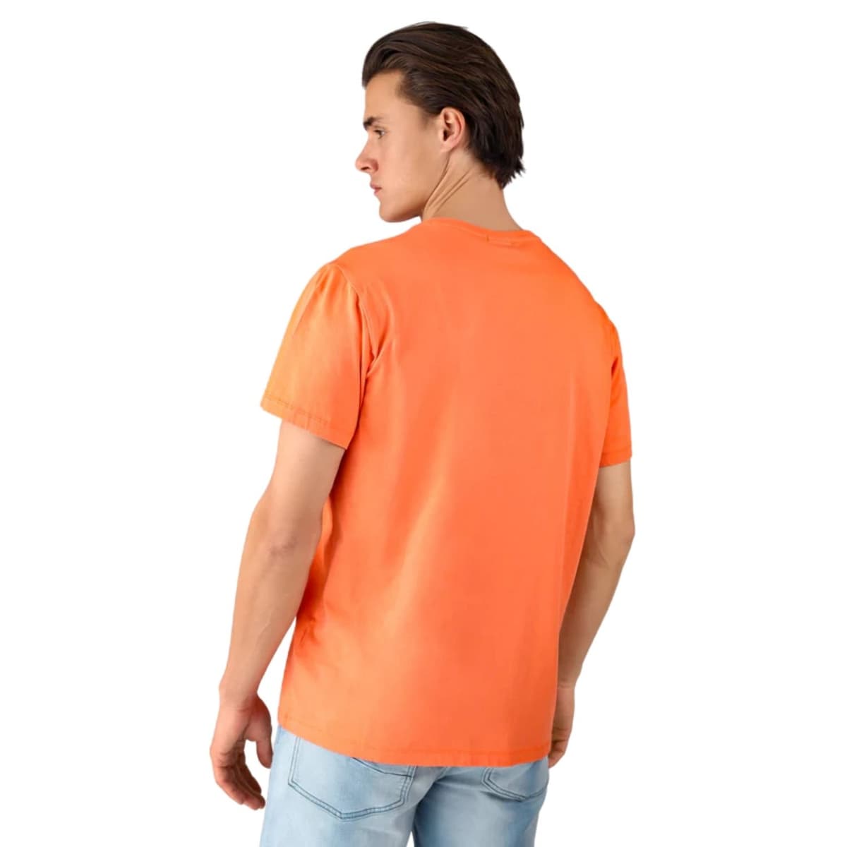 Brunotti Axle Casual T-shirt Heren Oranje Xl thumbnail 4