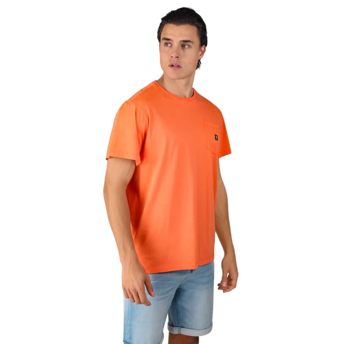 Brunotti Axle Casual T-shirt Heren Oranje Xl thumbnail 3