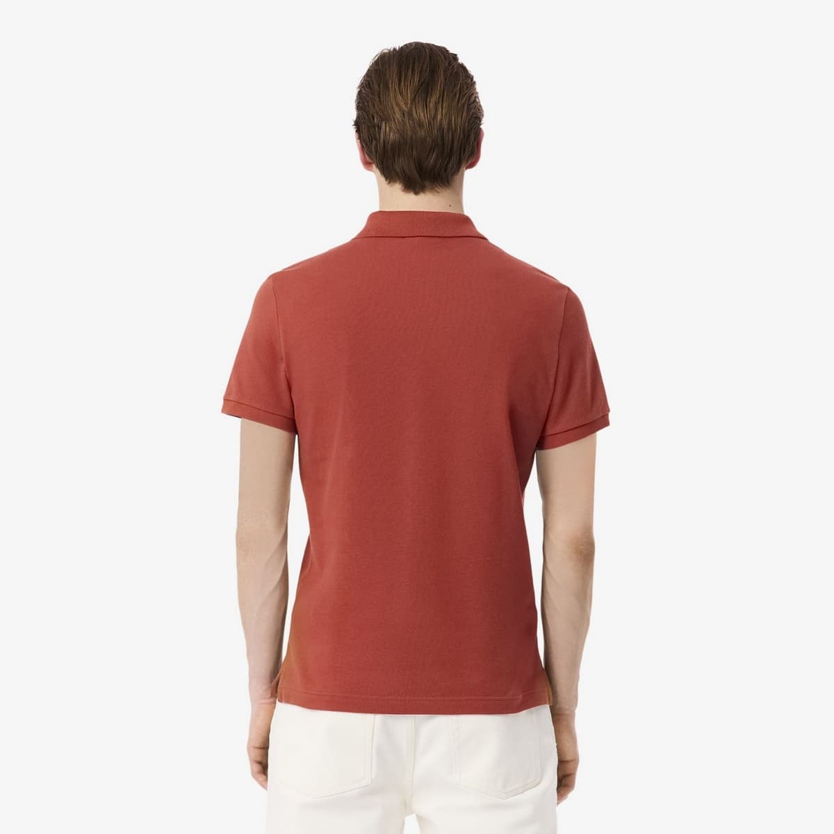 Lacoste 1ht1 Casual T-shirt Heren Rood L thumbnail 3
