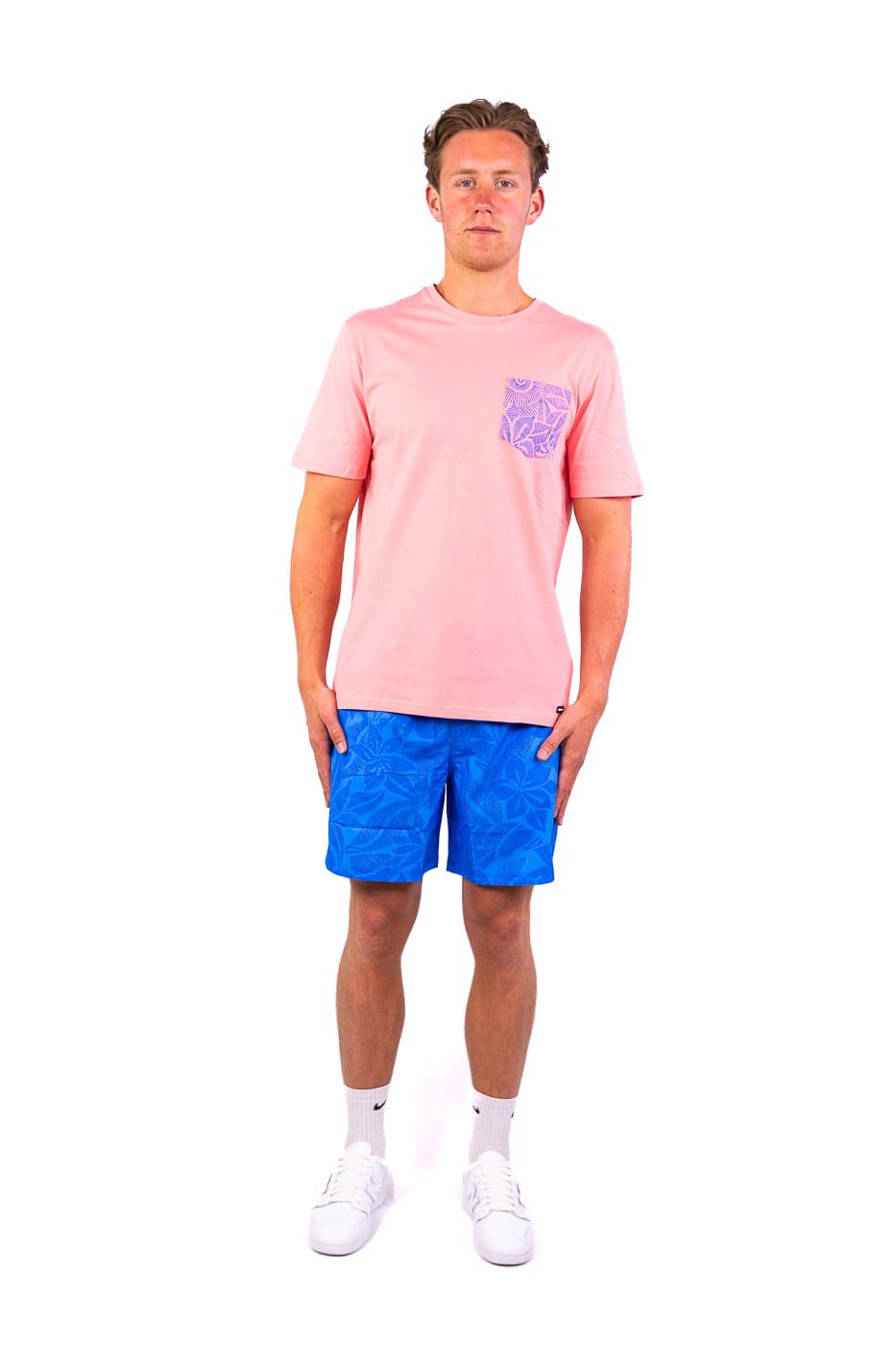 Falcon Laguna Casual T-shirt Heren Zalm M