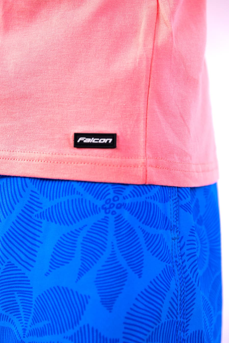 Falcon Laguna Casual T-shirt Heren Zalm M thumbnail 2