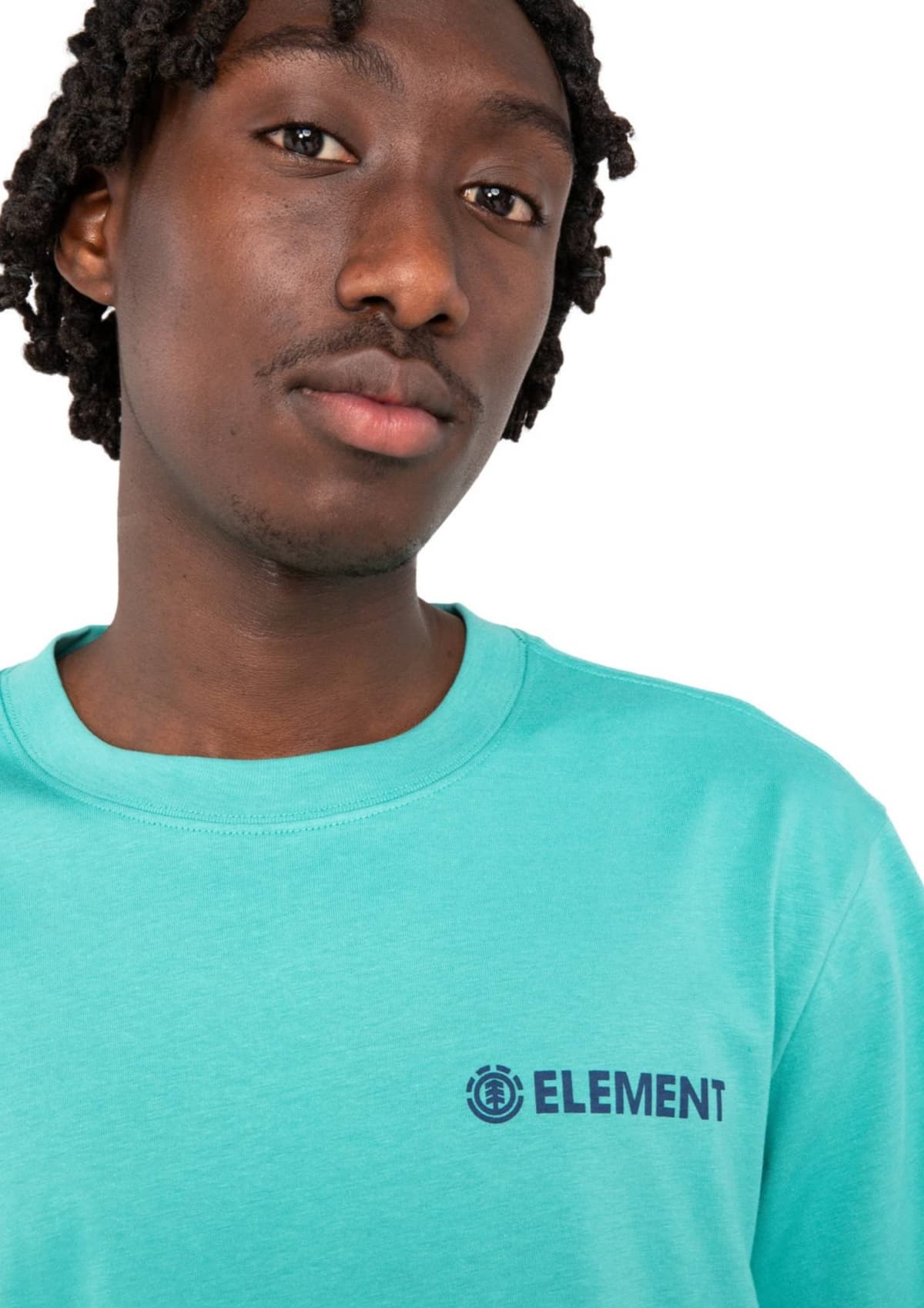 Element Blazing Chest Ss Casual T-shirt Heren Blauw S thumbnail 3