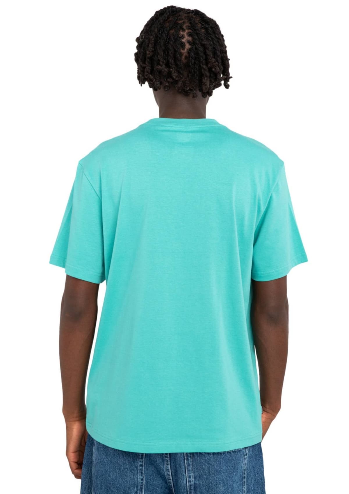 Element Blazing Chest Ss Casual T-shirt Heren Blauw S thumbnail 2