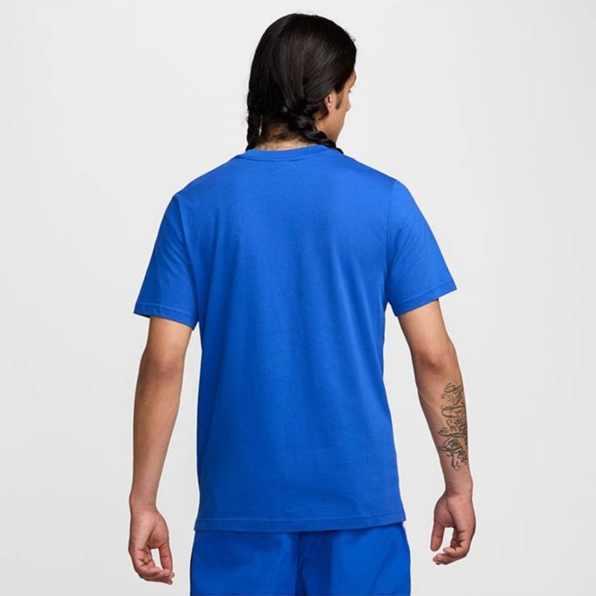 Nike Air Graphic Casual T-shirt Heren Blauw M thumbnail 3