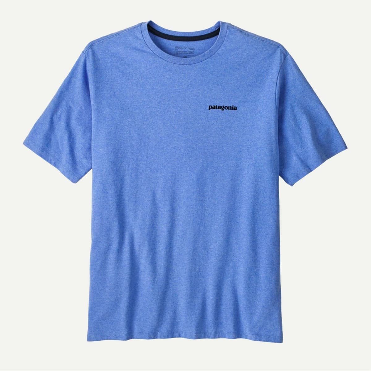 Patagonia P-6 Logo Responsibili Casual T-shirt Heren Blauw S thumbnail 3