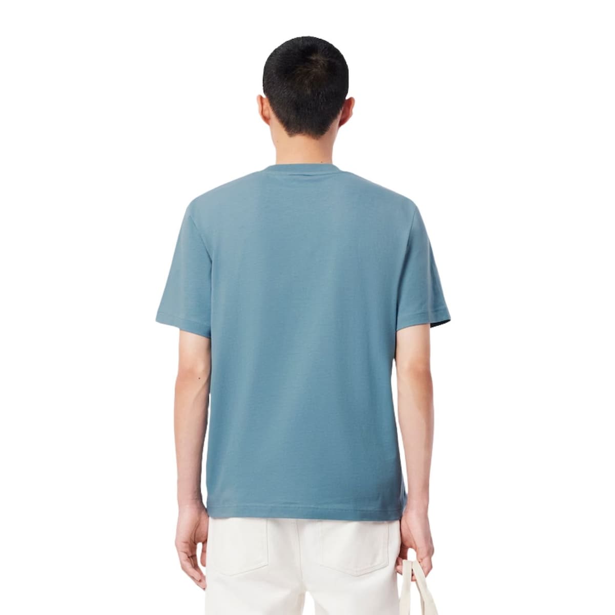 Lacoste 1ht1 Casual T-shirt Heren Blauw M thumbnail 3
