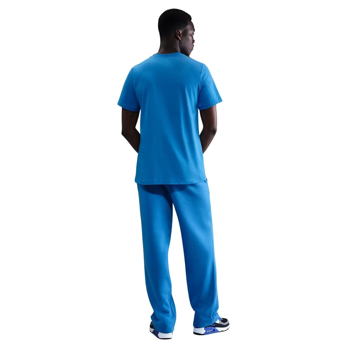 Nike Sportswear Casual T-shirt Heren Blauw Xl thumbnail 2