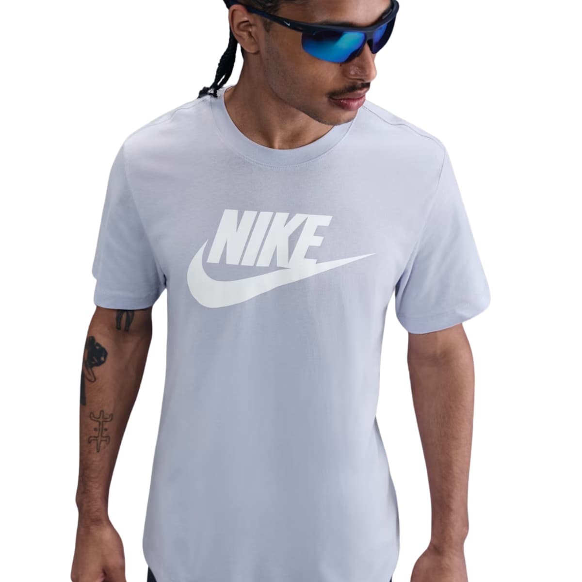 Nike Sportswear Icon Casual T-shirt Heren Lila M