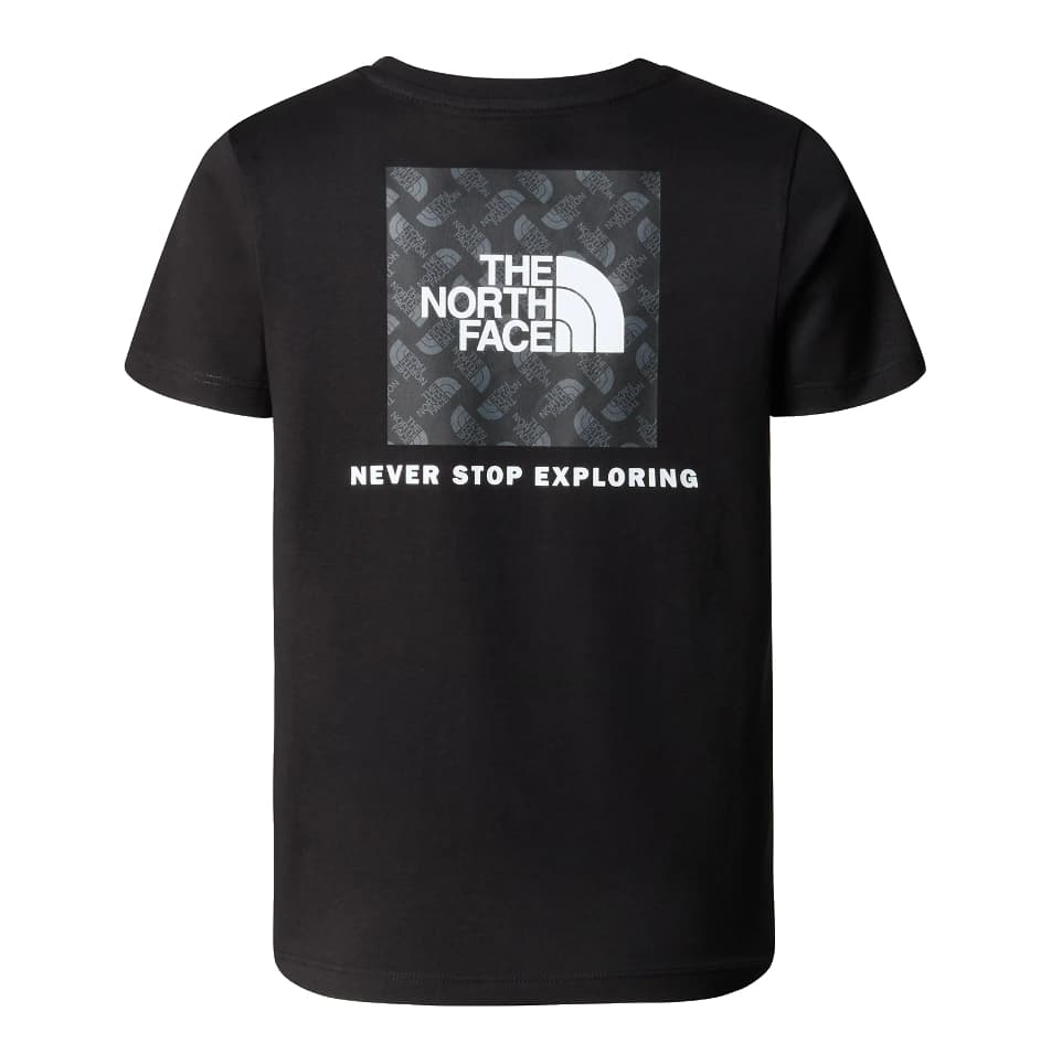 The North Face S/s Box Nse Casual T-shirt Heren Zwart L thumbnail 5