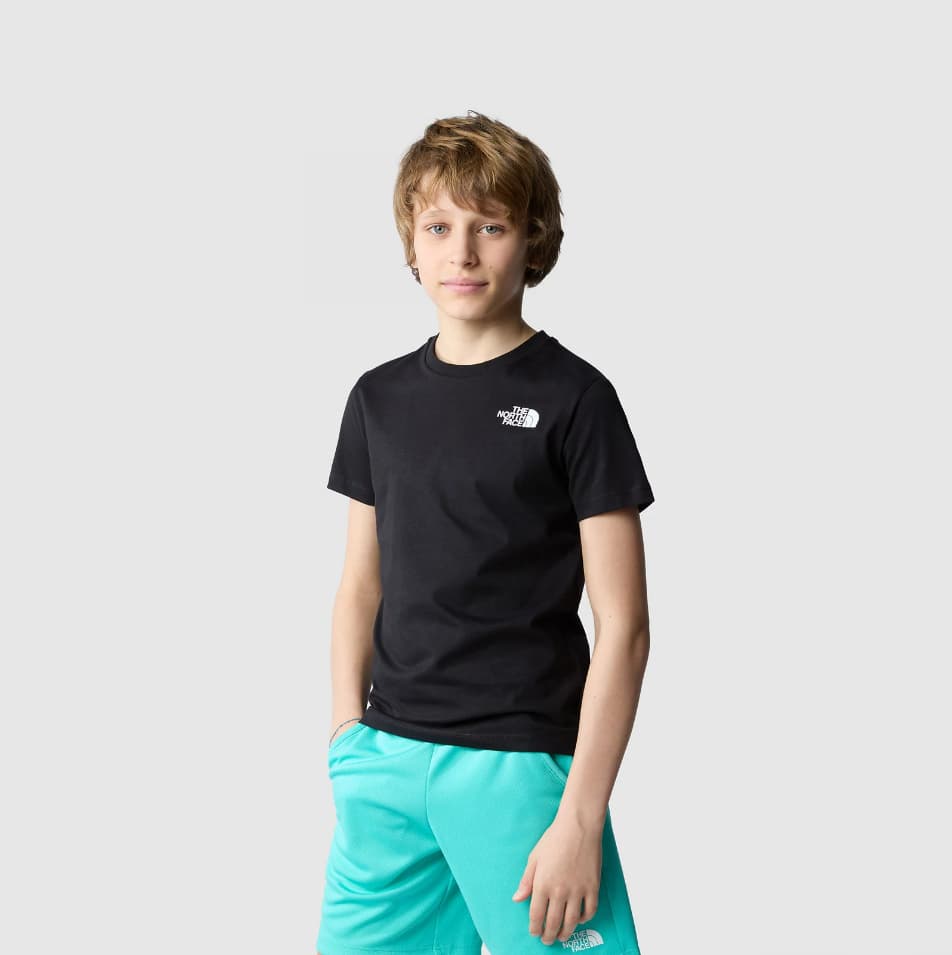 The North Face S/s Box Nse Casual T-shirt Heren Zwart L thumbnail 4