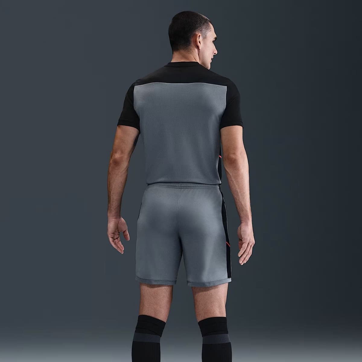 Nike Academy 25 Voetbalshirt Heren Grijs S thumbnail 2