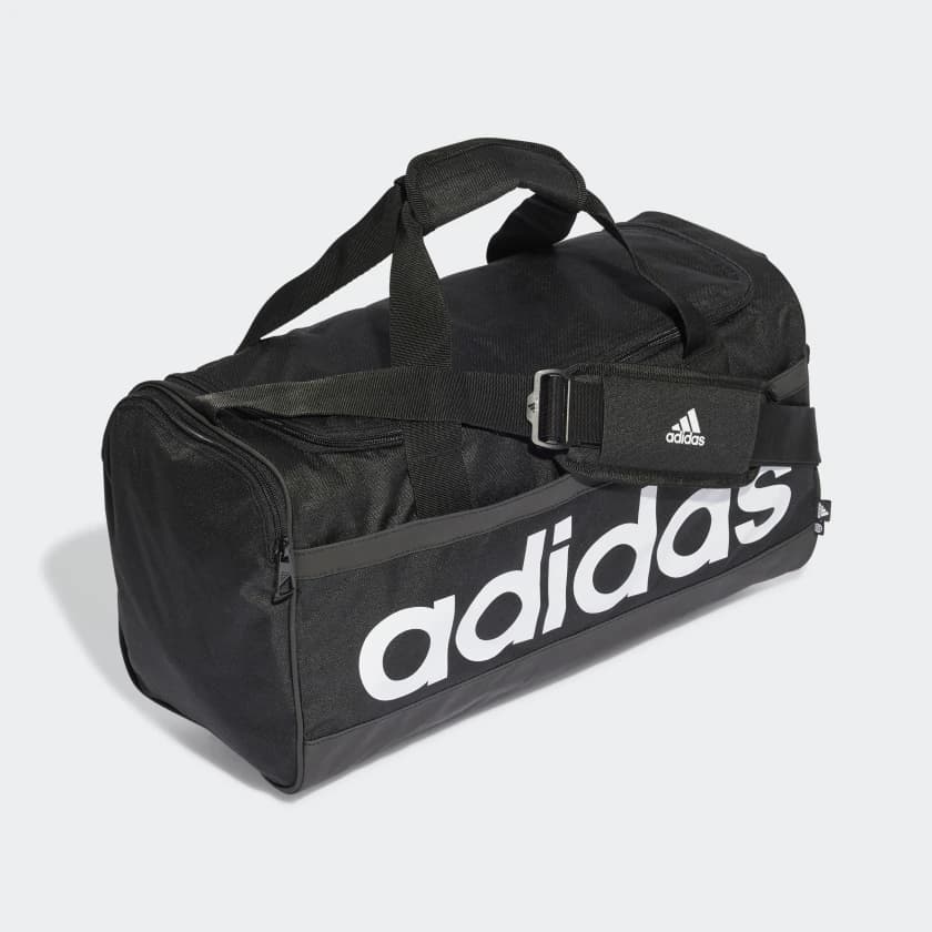 Adidas Linear Duffel M Sporttas Zwart Nosize thumbnail 3