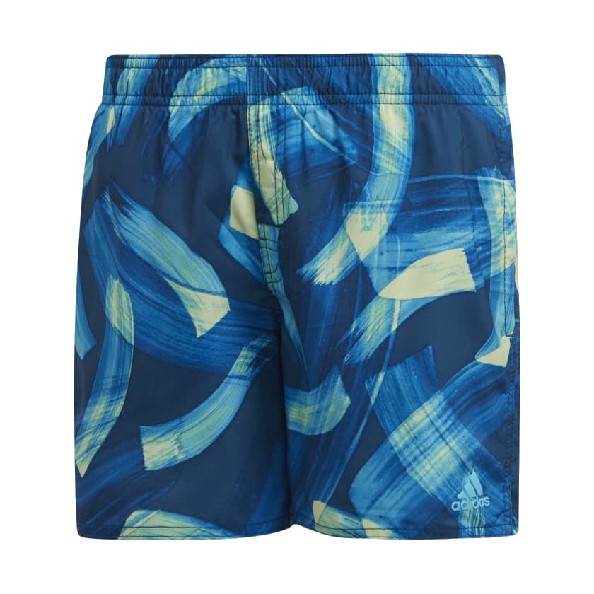 Adidas Par Short Zwemshort Jongens Blauw Dessin 140