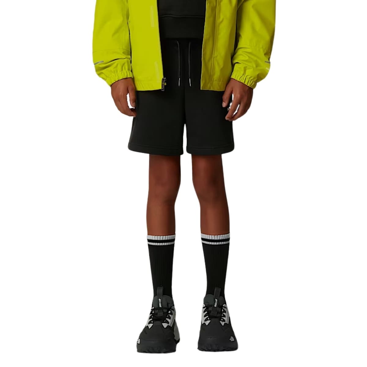 The North Face Regular Cotton Casual Short Jongens Zwart 140