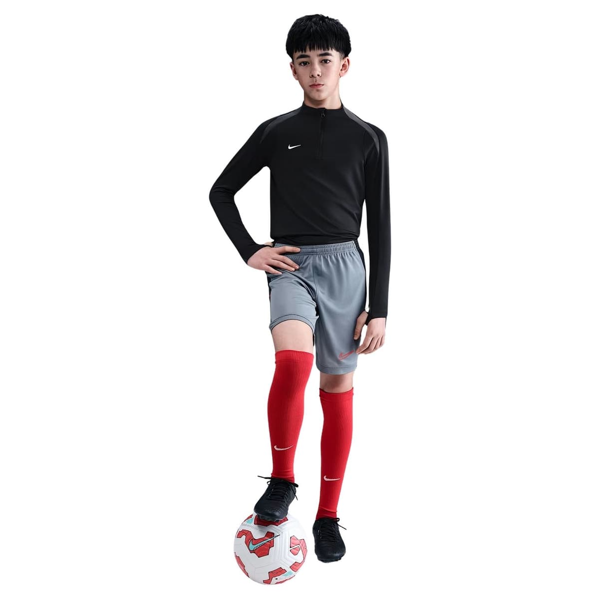 Nike Dri-fit Academy 25 Voetbalbroek Jongens Grijs 140